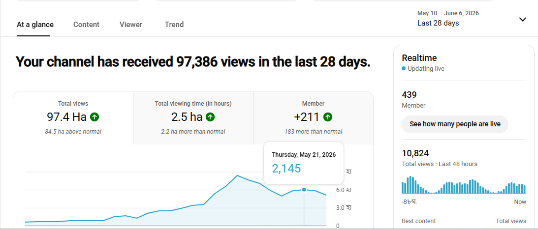 YouTube Growth & SEO Campaign
